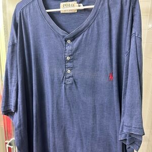 Polo Ralph Lauren DXL HENLEY TEE 4XLT TALL
